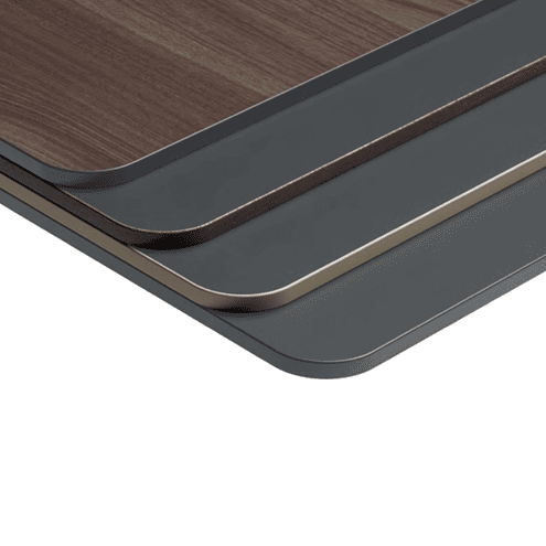 Bureau aux bords arrondis | TAKE OFF EVO