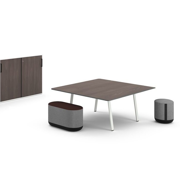 Bureau aux bords arrondis | TAKE OFF EVO