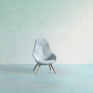 Chaise Lounge 4 pieds bois | YONDA