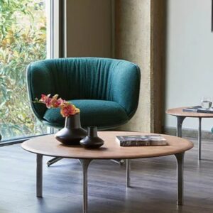 Chaise Lounge pied pivotant | BOMBOM