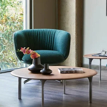 Chaise Lounge pied pivotant | BOMBOM