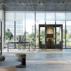 Cabine acoustique 2 personnes mélamine | SILENT ROOM M