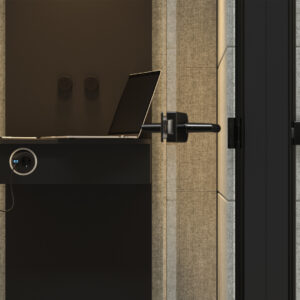 Cabine acoustique 1 personne revêtue tissu | SILENT ROOM S
