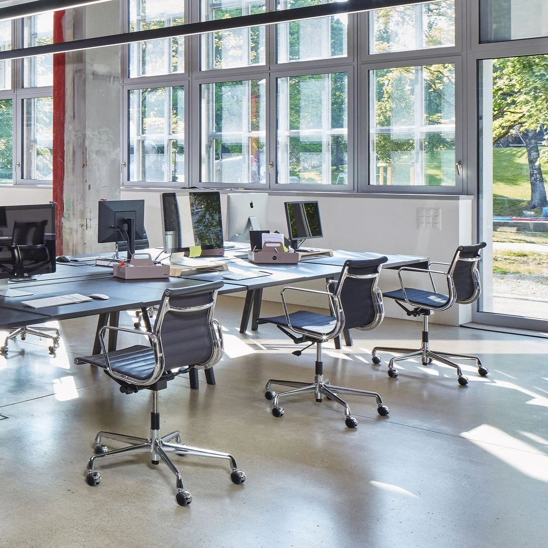 Vergaderstoel | ALUMINIUM STOEL LEER
