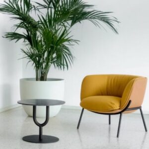 Chaise Lounge pied pivotant | BOMBOM