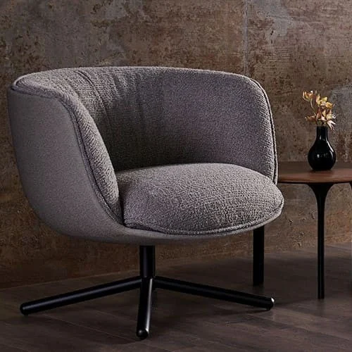 Loungestoel met draaivoet | BOMBOM