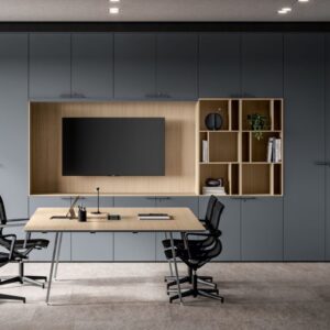 Armoires avec étagères et portes battantes | ABA