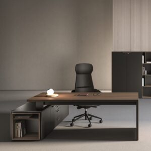 Bureau avec caisson porteur | SILE