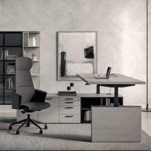 Bureau avec caisson porteur | SILE