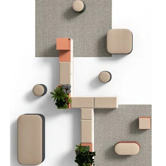 Pouf ovale | BI