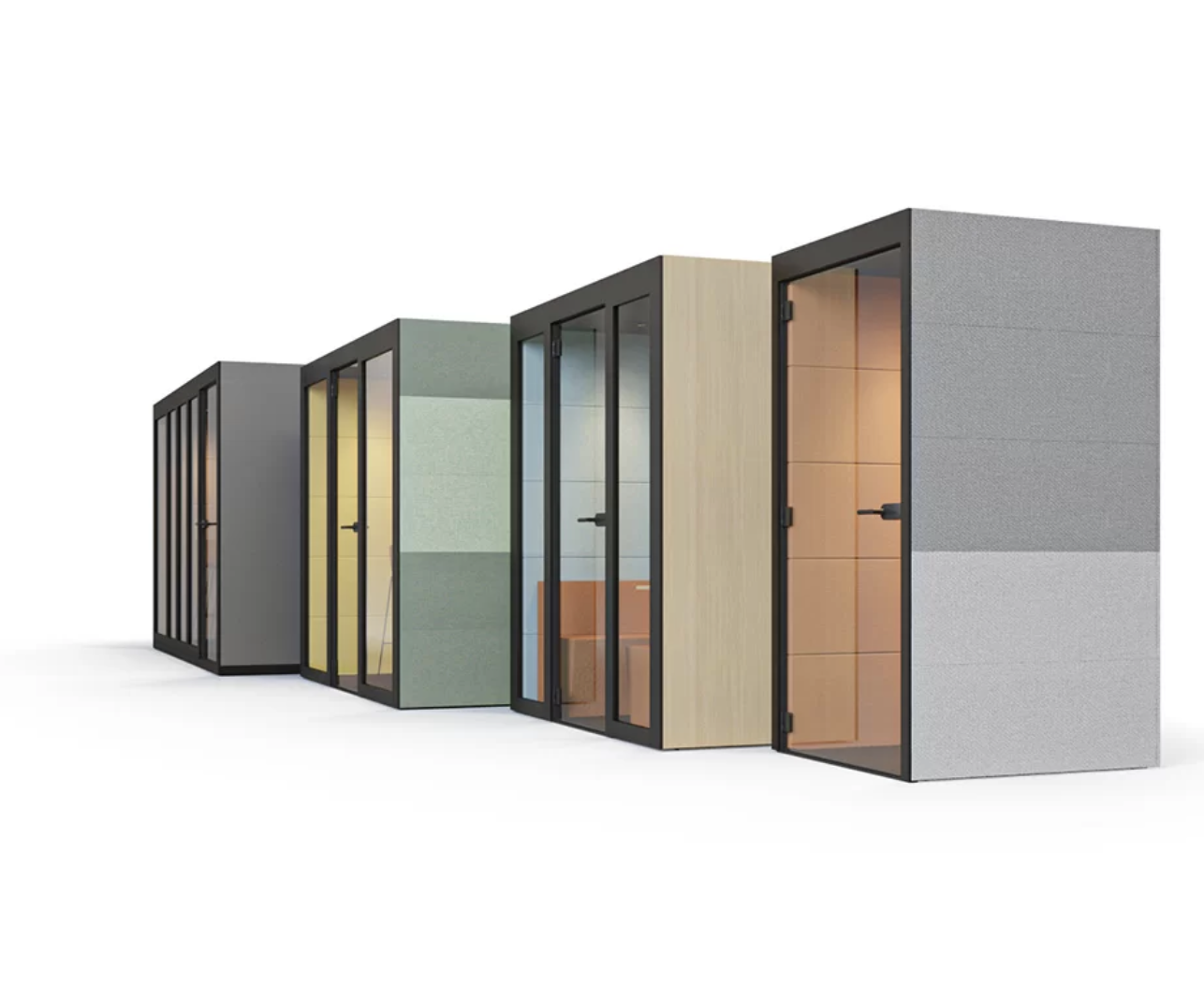 Cabine acoustique 2 personnes mélamine | SILENT ROOM M