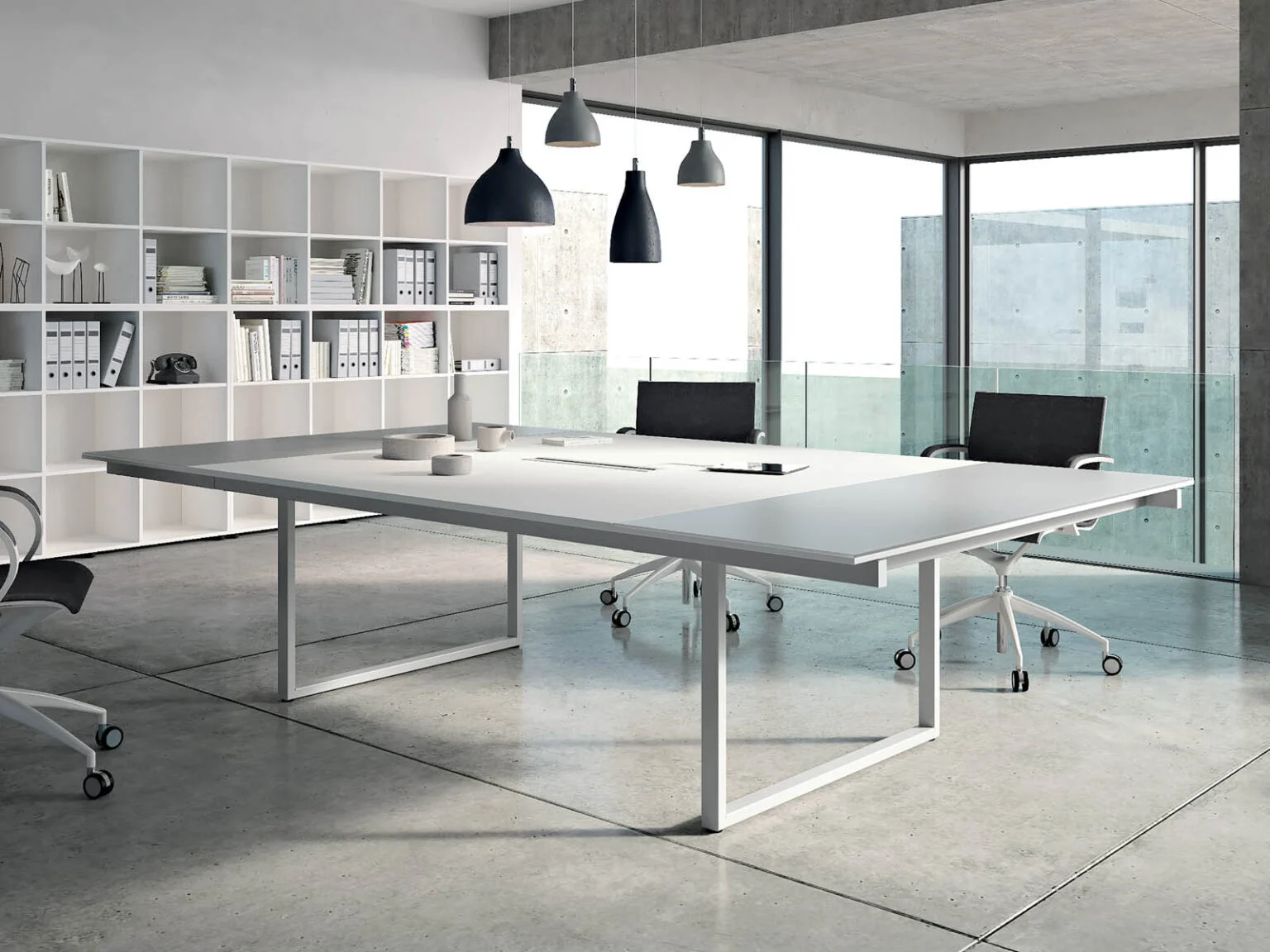 Rectangular meeting table | BE ONE