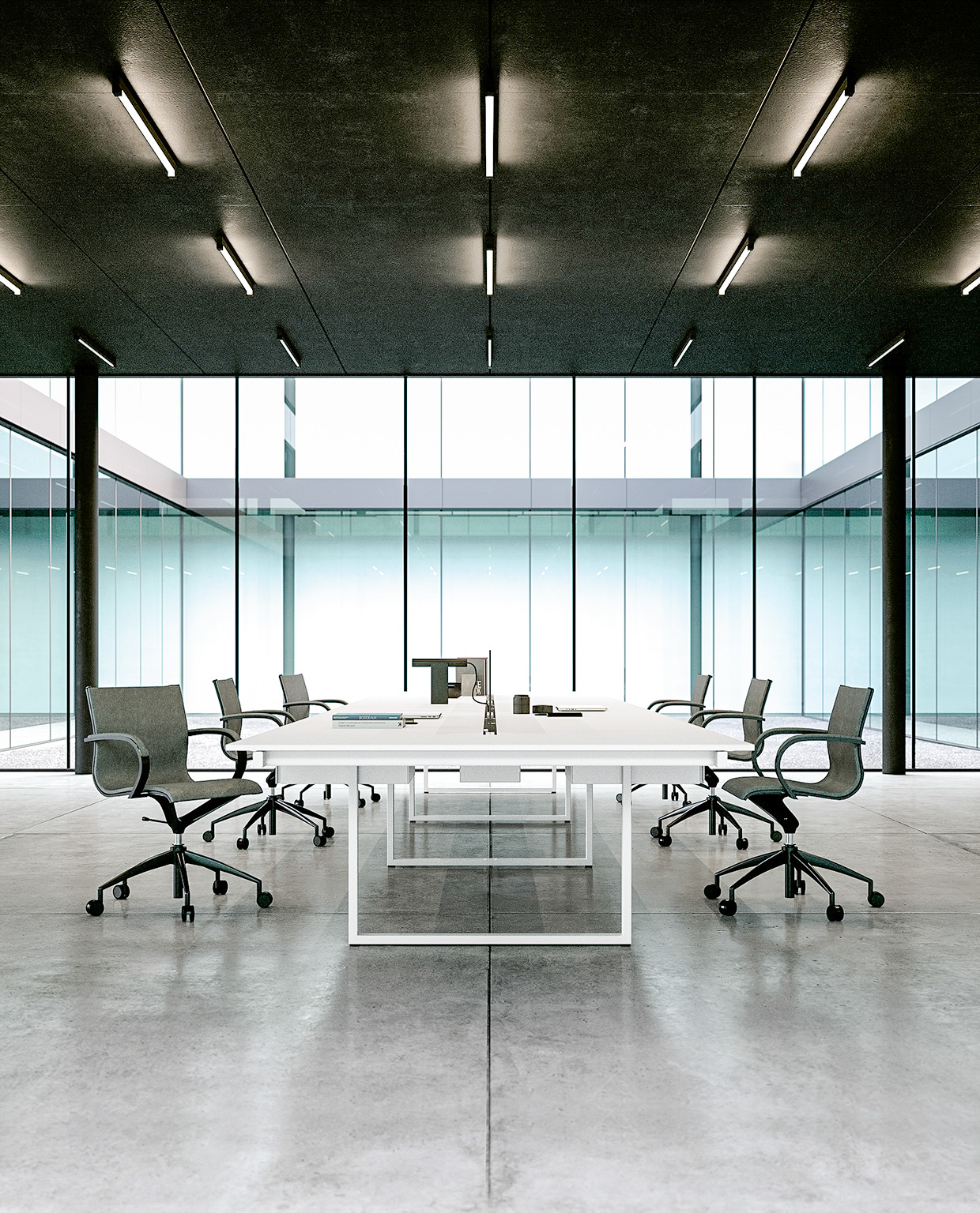 Bench 2 collaborateurs face à face | BE ONE