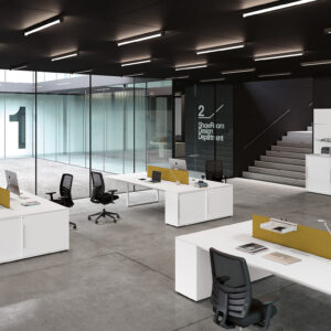 Bench 2 collaborateurs face à face | BE ONE