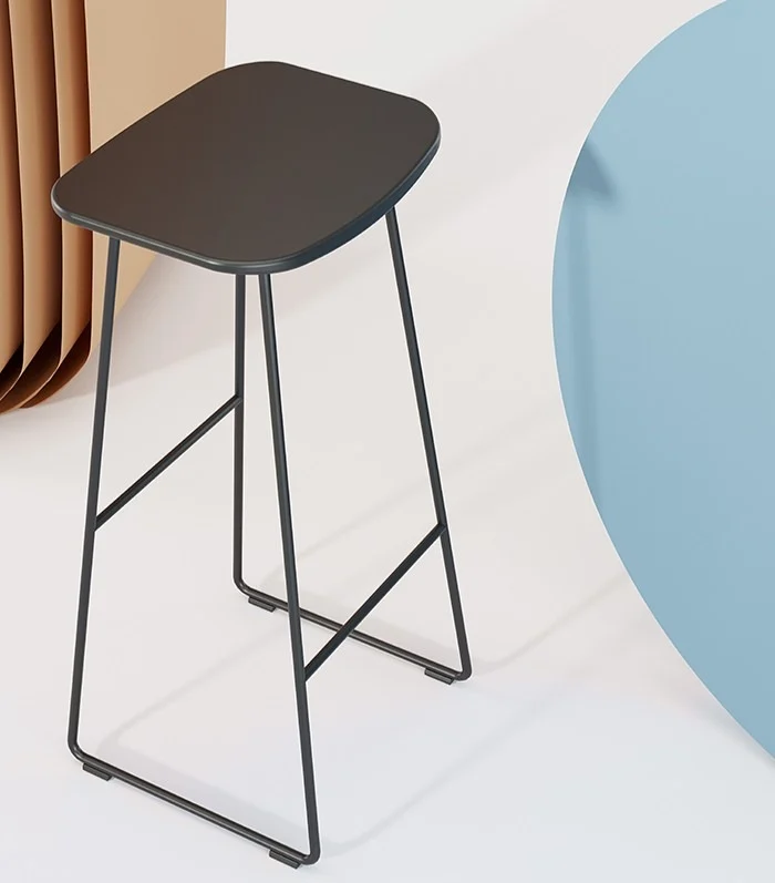 Tabouret haut assise polypropylène | KLEJN