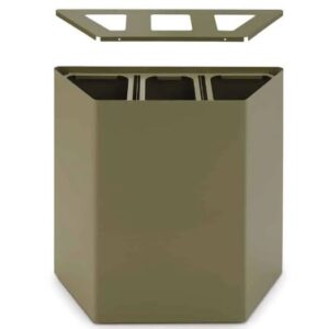 Poubelles à tri 3x30 L | LINEAR