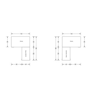 Bureau électrique avec retour en angle | POP AD