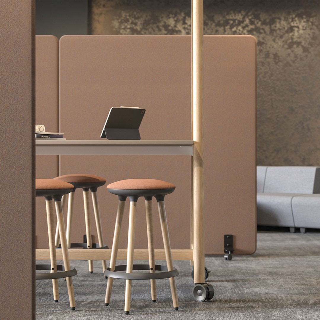 Cloison acoustique H120 cm | FREE STANDING