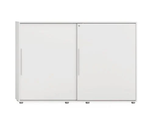 Armoire avec étagères à portes coulissantes | BE ONE