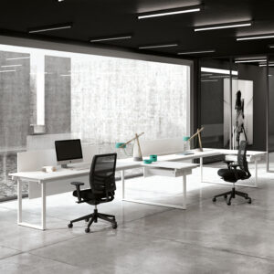 Bureau avec retour en angle | BE ONE