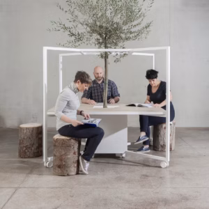 Hub Fantoni – Système de bureau modulaire