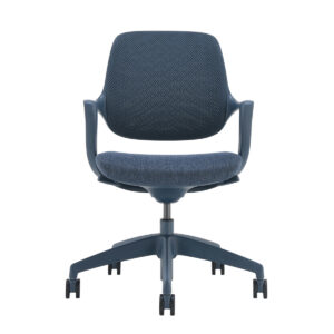 Chaise de bureau Tinto bleu marine