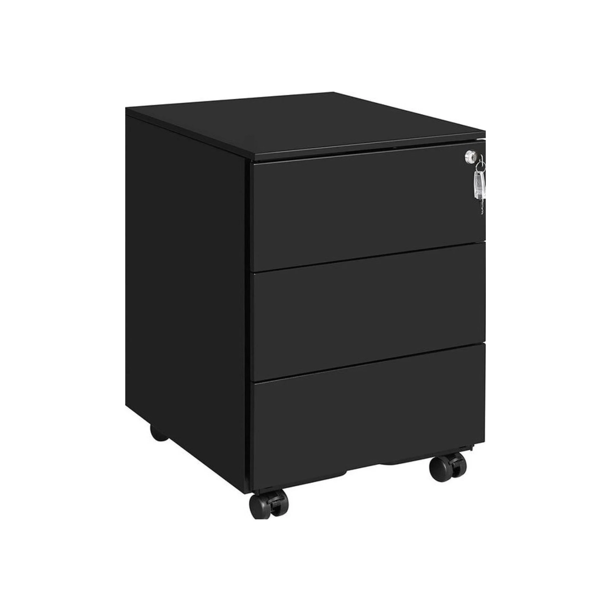 Caisson a roulettes CT03 noir
