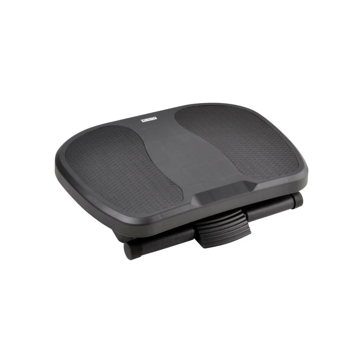 Non slip footrest with 3 heights, Desq, black